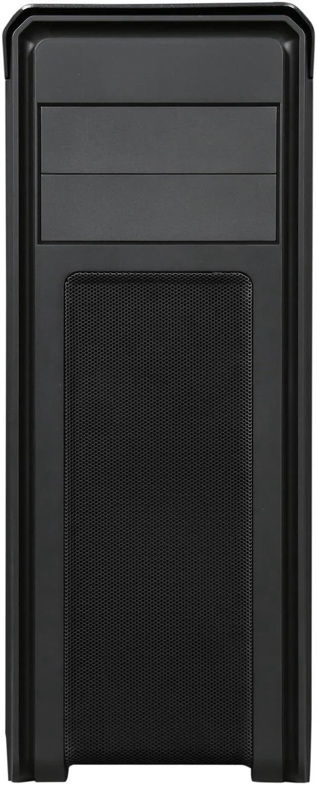 Alt view image 3 of 10 - DIYPC D480-BK Black Dual USB 3.0 ATX Mid Tower Computer Case with Build-in 5 x White Fans (2 x 120mm Fan x Front, 1 x 120mm Fan x Rear, 2 x 120mm Fan x Top), Fan Controller