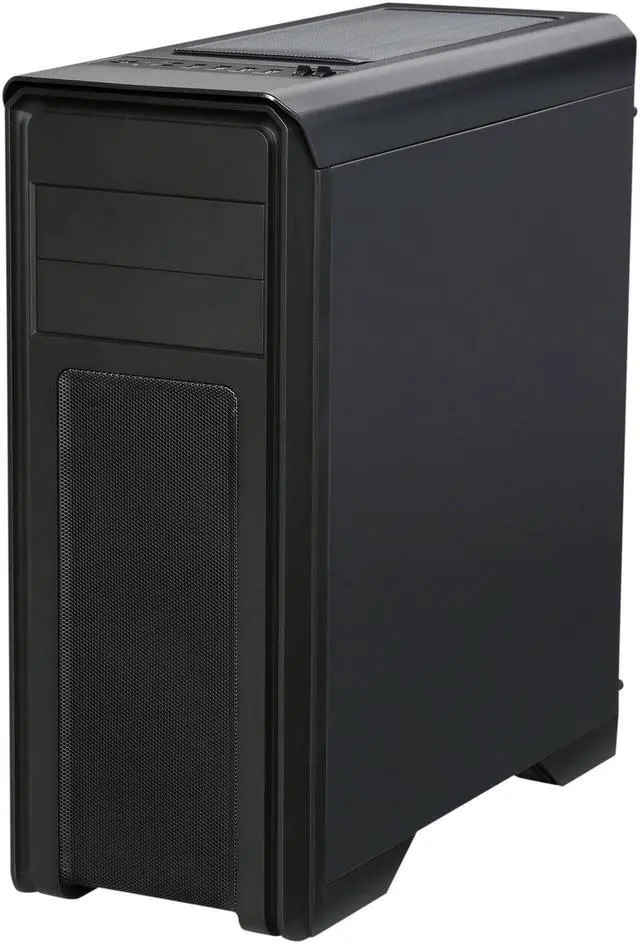 Alt view image 4 of 10 - DIYPC D480-BK Black Dual USB 3.0 ATX Mid Tower Computer Case with Build-in 5 x White Fans (2 x 120mm Fan x Front, 1 x 120mm Fan x Rear, 2 x 120mm Fan x Top), Fan Controller