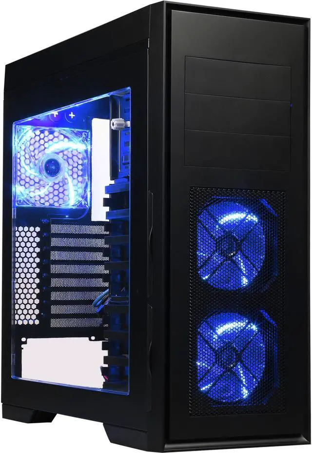 Main image of DIYPC D780-BK Black SECC ATX Full Tower Computer Case