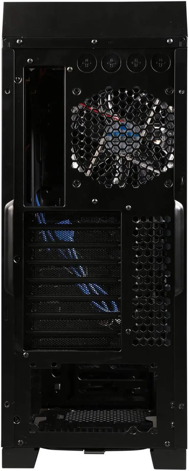 Alt view image 10 of 10 - DIYPC D780-BK Black SECC ATX Full Tower Computer Case