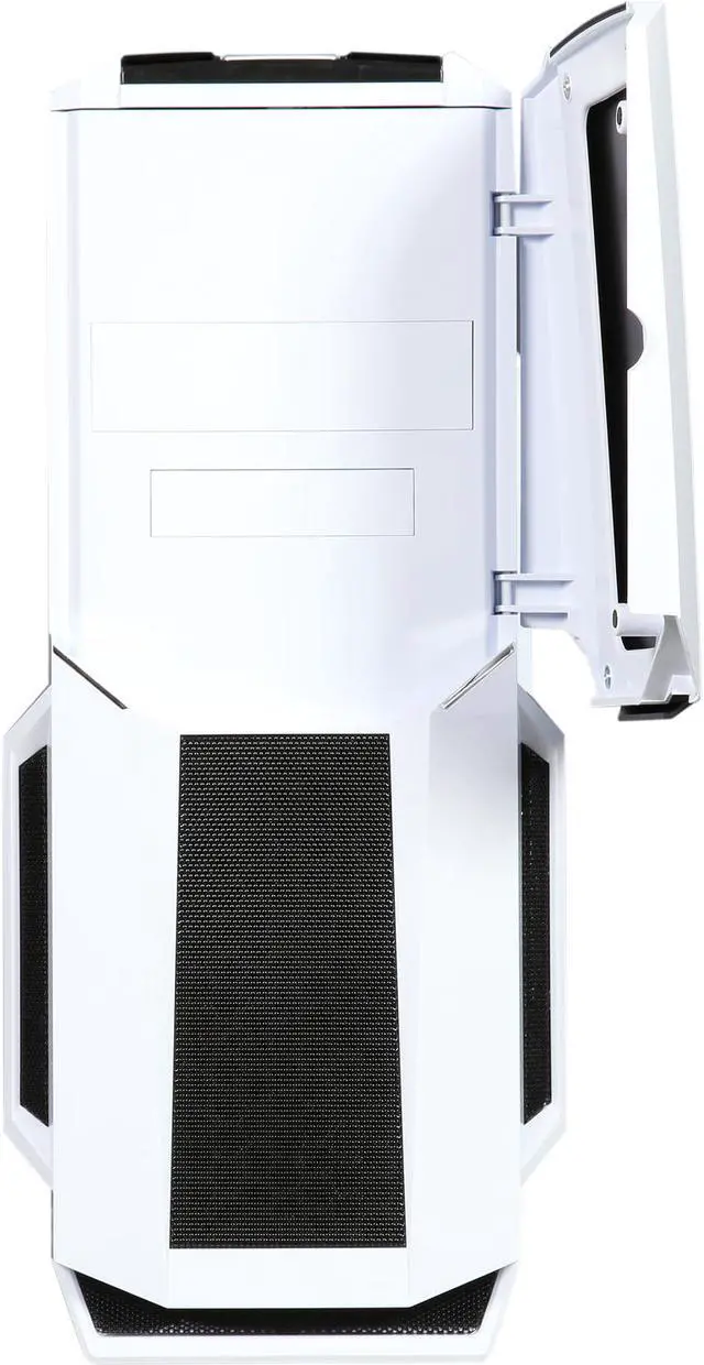 Alt view image 8 of 16 - DIYPC Gamemax-W-RGB White Dual USB 3.0 ATX Mid Tower Gaming Computer Case with Build-in 3 x RGB LED Fans and RGB Remote Control