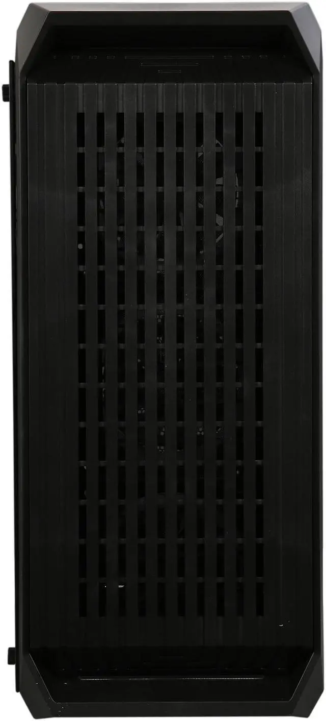 Alt view image 9 of 18 - DIYPC Vanguard-V8-RGB Black Dual USB3.0 Steel/ Tempered Glass ATX Mid Tower Gaming Computer Case w/Tempered Glass Side Panel and Pre-Installed 4 x RGB LED Dual Ring Fans (7 Different Color in 3 Mode Control)