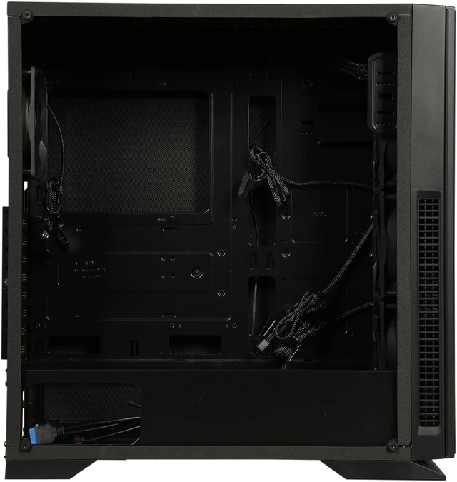 Open Box: DIYPC DIY-G6-Tempered Glass Black Dual USB 3.0 ATX Full Tower ...