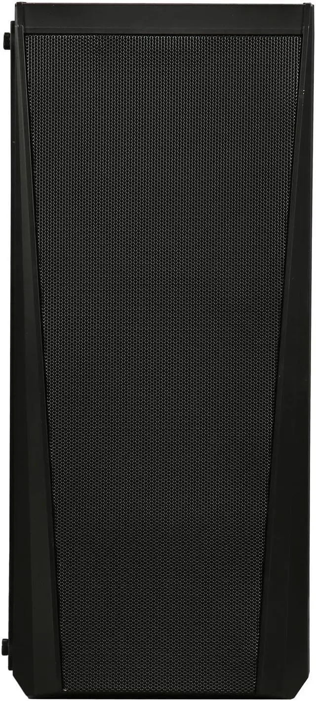 Alt view image 9 of 17 - DIYPC Trio-VX-RGB Black Dual USB3.0 Steel/ Tempered Glass ATX Mid Tower Gaming Computer Case w/Tempered Glass Panel and Pre-Installed 4 x Addressable RGB LED Fans