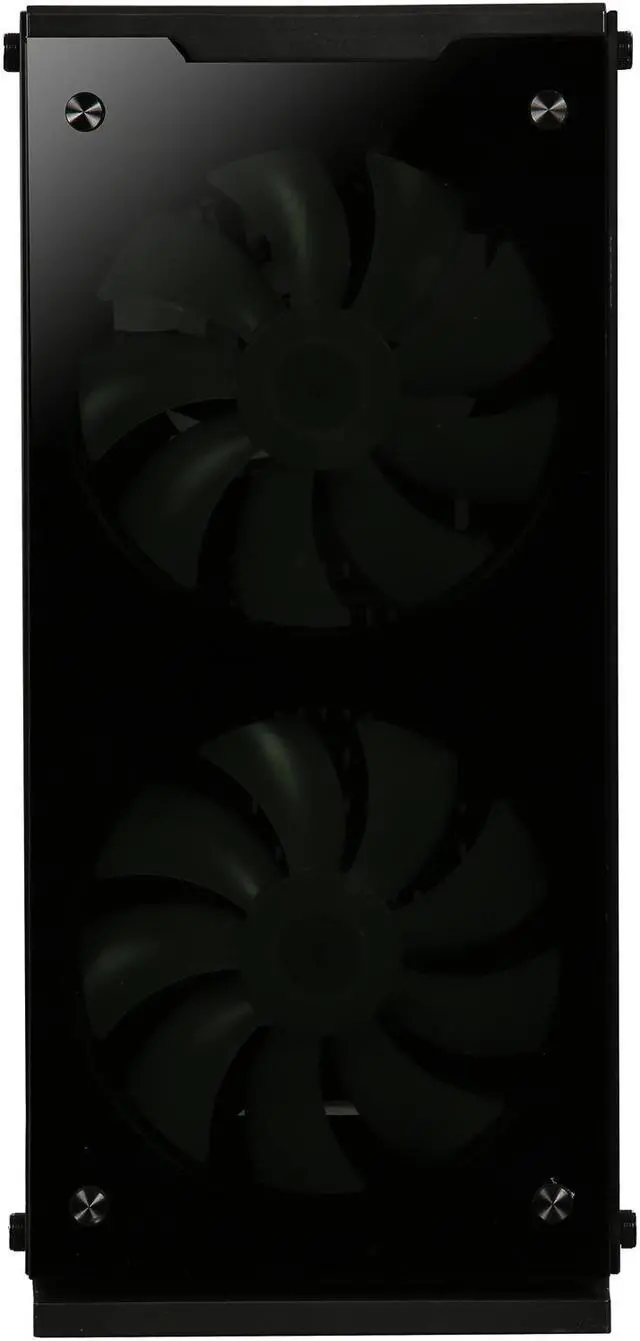 Alt view image 10 of 18 - DIYPC DIY-Model C-RGB Black Dual USB3.0 Steel/ Tempered Glass ATX Mid Tower Gaming Computer Case w/ 3xTempered Glass Panel and Aura Sync RGB LED Fans ( 2 x 200mm Fans x Front and 1 x 120mm x Rear Pre-Installed)