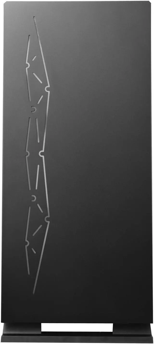 Alt view image 11 of 20 - DIYPC Rainbow-Flash-G3 Black USB3.0 Steel/ Tempered Glass ATX Mid Tower Gaming Computer Case with Tempered Glass Panel and Addressable ARGB LED Strip