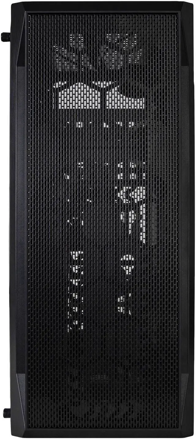 Alt view image 3 of 13 - DIYPC DIY-S07-BK Black USB 3.0 ATX Mid Tower Computer Case with 1 x 80mm Rear Fan Pre-installed