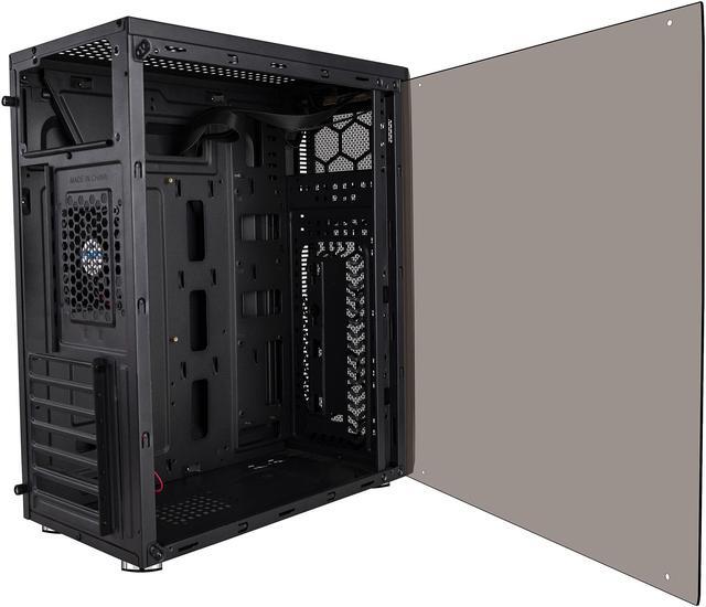 Alt view image 9 of 12 - DIYPC DIY-S07 Black Steel ATX USB3.0 Mid Tower Computer Case