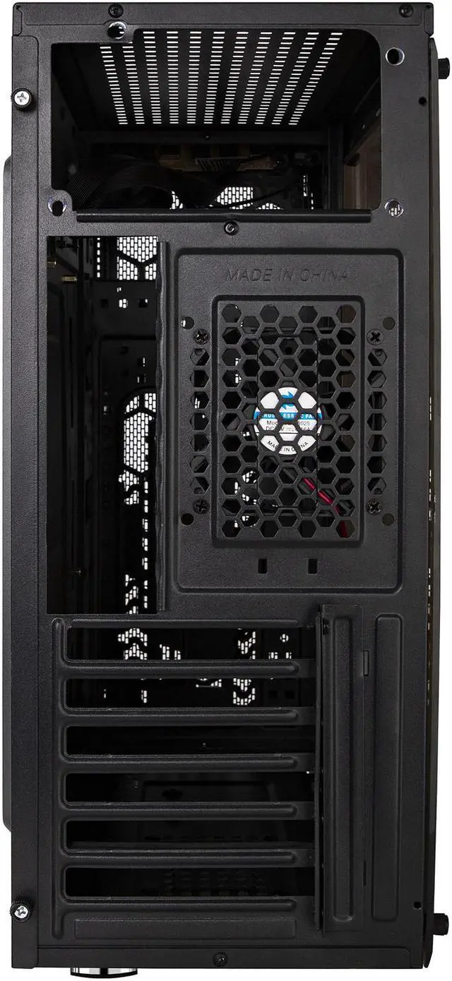 Alt view image 10 of 12 - DIYPC DIY-S07 Black Steel ATX USB3.0 Mid Tower Computer Case