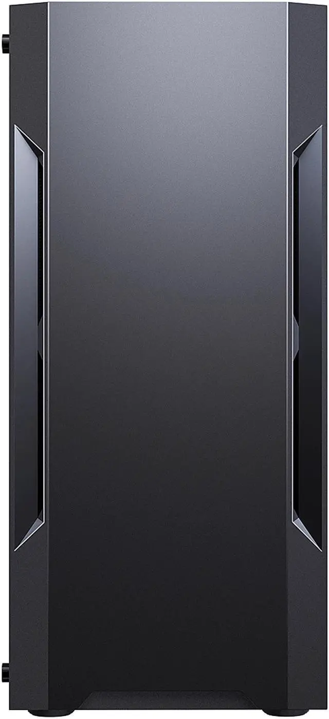 Alt view image 3 of 13 - DIYPC DIY-F21-BK Black USB 3.0 Steel / Tempered Glass ATX Mid Tower Computer Case, 1 x 120mm Fan x Rear (Pre-Installed)