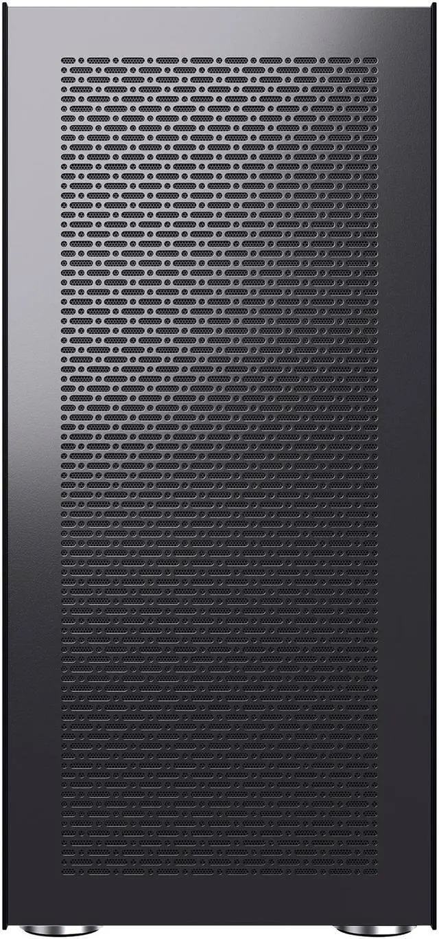 Alt view image 2 of 11 - DIYPC IDX6-BK-RGB Black Steel / Tempered Glass ATX Mid Tower Computer Case