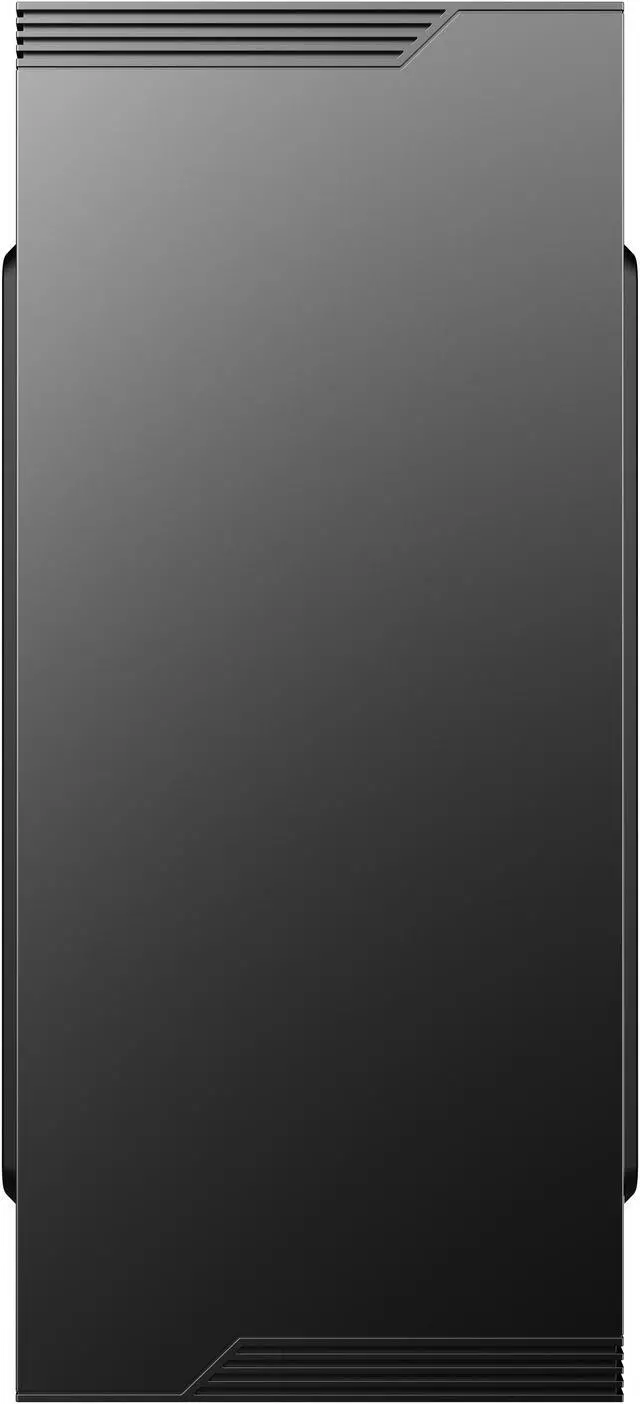Alt view image 3 of 8 - DIYPC  DIY-S05-BK Black USB3.0 Steel  ATX Mid Tower Computer Case, 3 x120mm Black Fan (2 x front, 1x Rear Pre-Installed)