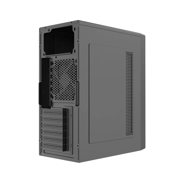 Alt view image 7 of 9 - DIYPC DIY-V3-ATX Black USB3.0 ATX Mid Tower Computer Case w/ 1 x 120mm Fan x Rear (Pre-Installed)