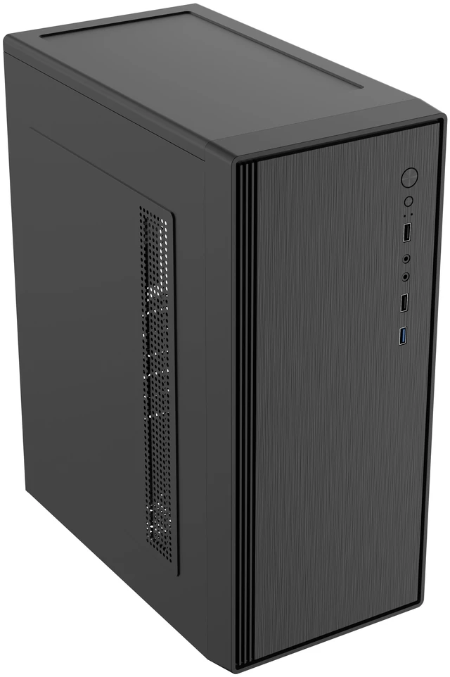 Alt view image 4 of 10 - DIYPC DIY-V3-ATX Black USB3.0 ATX Mid Tower Computer Case w/ 1 x 120mm Fan x Rear (Pre-Installed)