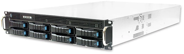 Main image of AIC RSC-2KT (XE1-2KT00-06) 2U 8x 3.5" hot-swap bays, tool-less 3.5" and 2.5" HDD tray, 550W CRPS Platinum redundant power supply, top plate HDDx2 + 2x 2.5" OS plate, 2x 7mm 2.5" hot-swap OS, rail, 2x 4-port 12Gb SATA/SAS backplane, w/o bez
