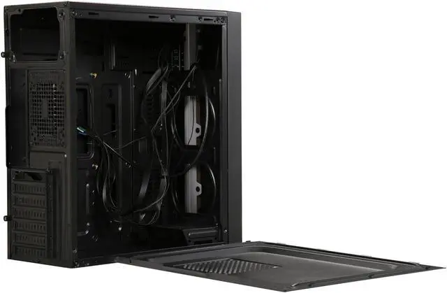 Alt view image 5 of 10 - Gamdias VELA M1 Black ABS / SPCC Steel ATX Mid Tower Computer Case