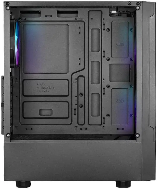 Alt view image 4 of 8 - Gamdias TALOS E3 MESH Black ABS / SPCC / Tempered Glass ATX Mid Tower Computer Case
