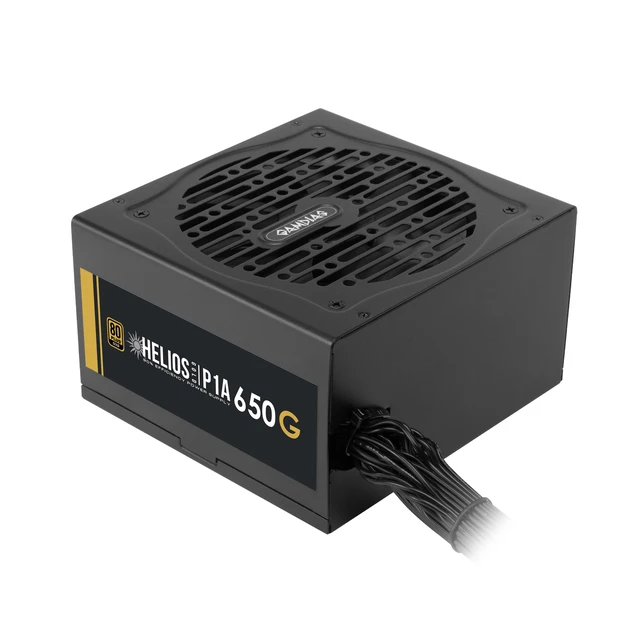 Alt view image 6 of 9 - GAMDIAS ATLAS E5M GPU-Airflow Micro-ATX Case (400mm GPU Ready!) & HELIOS P1-650G 650W 80+ Gold PSU Combo Starter Kit.