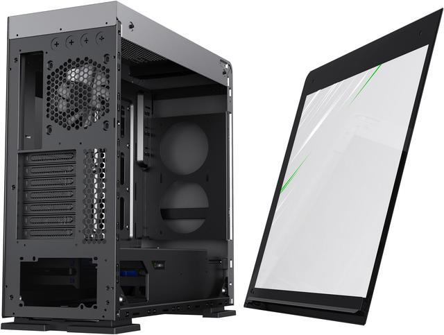 Alt view image 21 of 20 - GAMEMAX Vega Pro Black / Grey Steel / Tempered Glass ATX Full Tower Computer Case