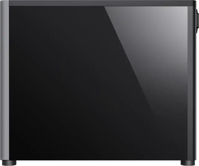 Alt view image 11 of 19 - GAMEMAX Spark Grey Steel / Tempered Glass Micro ATX Tower Computer Case w/ Dual Tempered Glass Side Panel