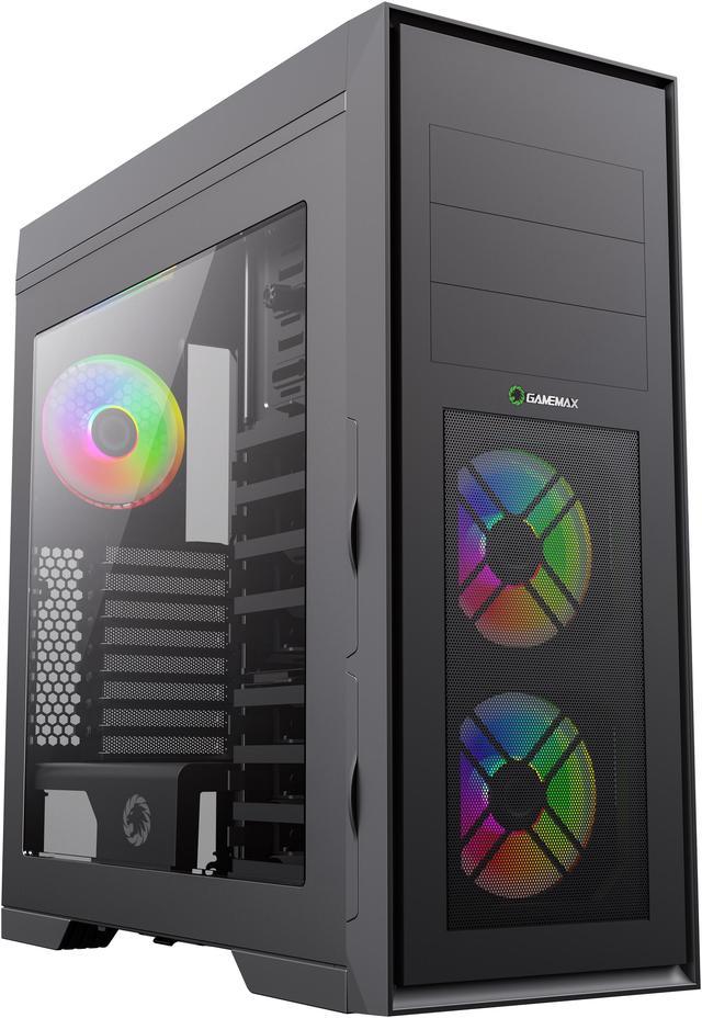 Gabinete Gamemax Gamer Vega RGB Window Black - M909A 