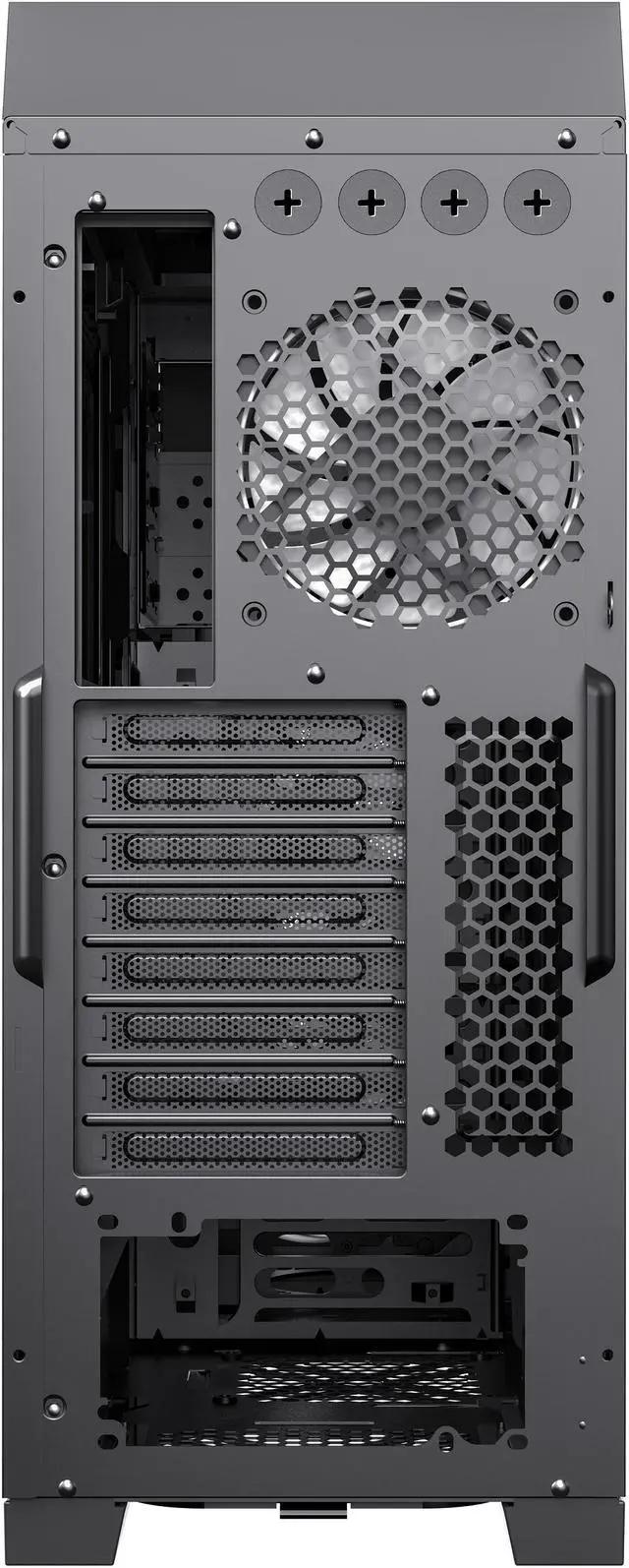 Alt view image 11 of 12 - Gamemax Master M905-RGB USB3.0 E-ATX Full Tower Gaming Computer Case w/ 3 x RGB LED Fans (Pre-Installed)