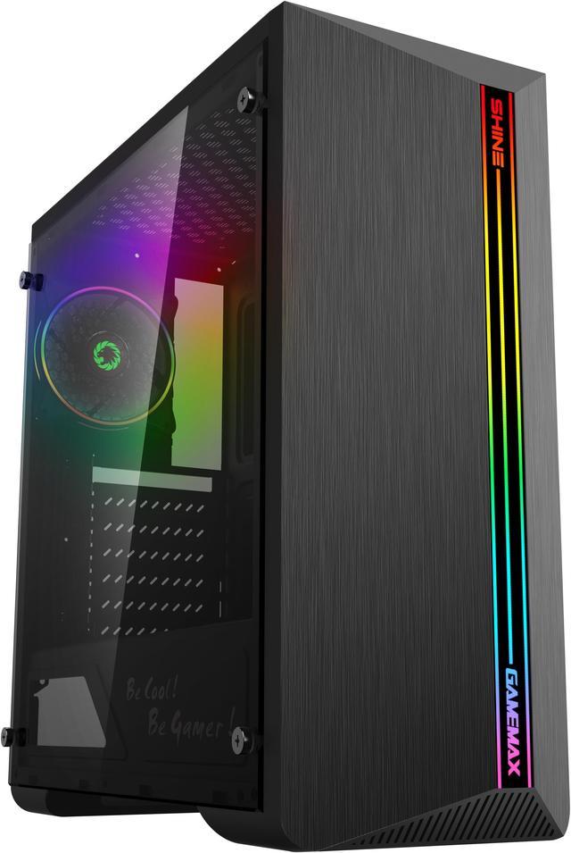 Gamemax Computer Gaming RGB Chassis, USB3.0 Transparent Window Side Midi  Tower ATX Case - Buy Gamemax Computer Gaming RGB Chassis, USB3.0  Transparent Window Side Midi Tower ATX Case Product on