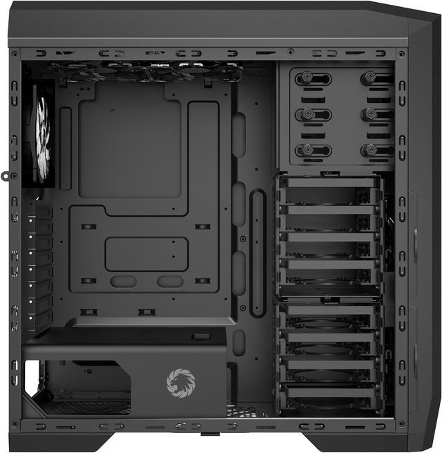 Alt view image 6 of 15 - Gamemax Dragon Knight USB3.0 E-ATX Full Tower Gaming Computer Case w/ 5 x ARGB Rainbow Fans (Pre-Installed)