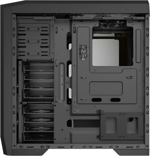 Alt view image 8 of 15 - Gamemax Dragon Knight USB3.0 E-ATX Full Tower Gaming Computer Case w/ 5 x ARGB Rainbow Fans (Pre-Installed)
