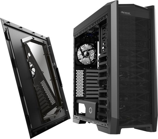 Alt view image 11 of 15 - Gamemax Dragon Knight USB3.0 E-ATX Full Tower Gaming Computer Case w/ 5 x ARGB Rainbow Fans (Pre-Installed)
