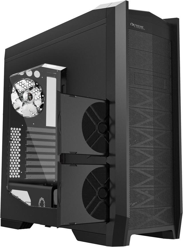 Alt view image 14 of 15 - Gamemax Dragon Knight USB3.0 E-ATX Full Tower Gaming Computer Case w/ 5 x ARGB Rainbow Fans (Pre-Installed)