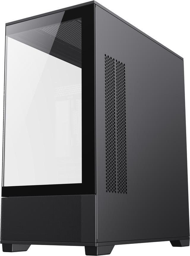 Alt view image 6 of 16 - GAMEMAX VISTA MB Black USB3.0 Micro-ATX Tower Tempered Glass Computer Case. Fan is Not Included.