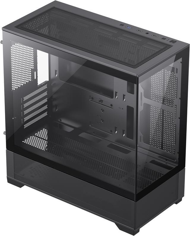 Alt view image 7 of 16 - GAMEMAX VISTA MB Black USB3.0 Micro-ATX Tower Tempered Glass Computer Case. Fan is Not Included.