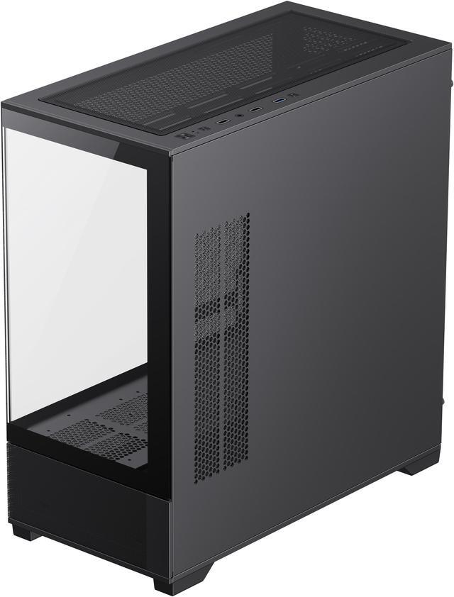 Alt view image 8 of 16 - GAMEMAX VISTA MB Black USB3.0 Micro-ATX Tower Tempered Glass Computer Case. Fan is Not Included.