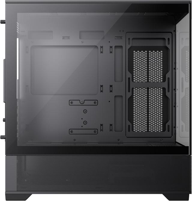 Alt view image 9 of 16 - GAMEMAX VISTA MB Black USB3.0 Micro-ATX Tower Tempered Glass Computer Case. Fan is Not Included.