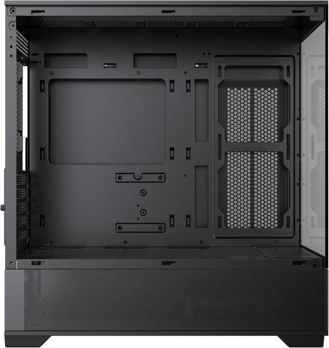 Alt view image 10 of 16 - GAMEMAX VISTA MB Black USB3.0 Micro-ATX Tower Tempered Glass Computer Case. Fan is Not Included.