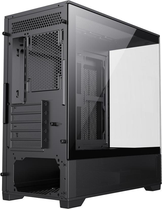 Alt view image 11 of 16 - GAMEMAX VISTA MB Black USB3.0 Micro-ATX Tower Tempered Glass Computer Case. Fan is Not Included.