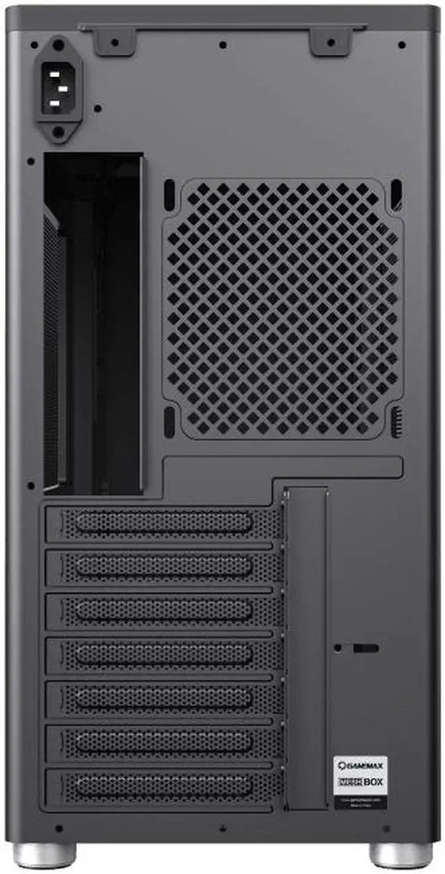 Alt view image 12 of 14 - GAMEMAX MESHBOX Black ATX Deskop Chassis-Micro ATX / ATX / Mini ITX/ DTX- Fully Mesh Side Panel