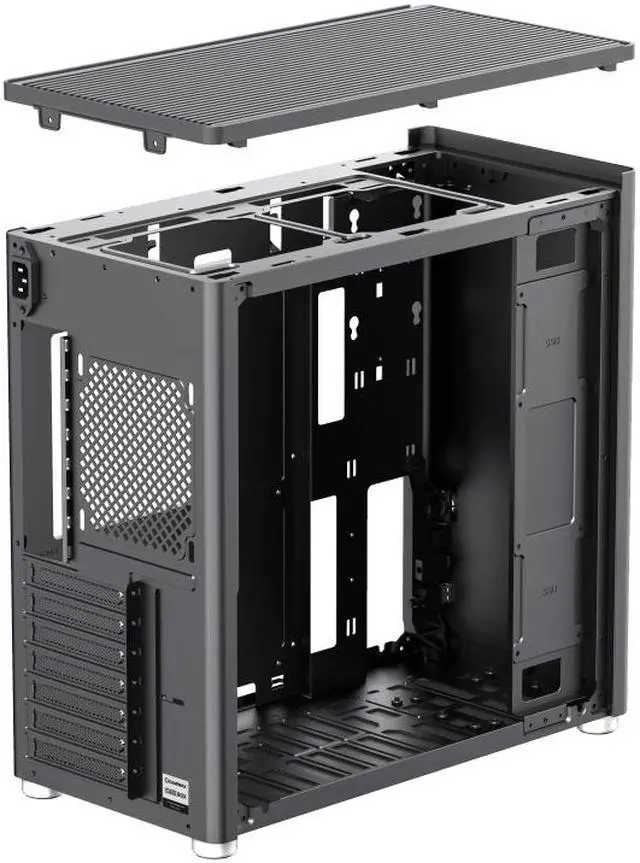 Alt view image 13 of 14 - GAMEMAX MESHBOX Black ATX Deskop Chassis-Micro ATX / ATX / Mini ITX/ DTX- Fully Mesh Side Panel