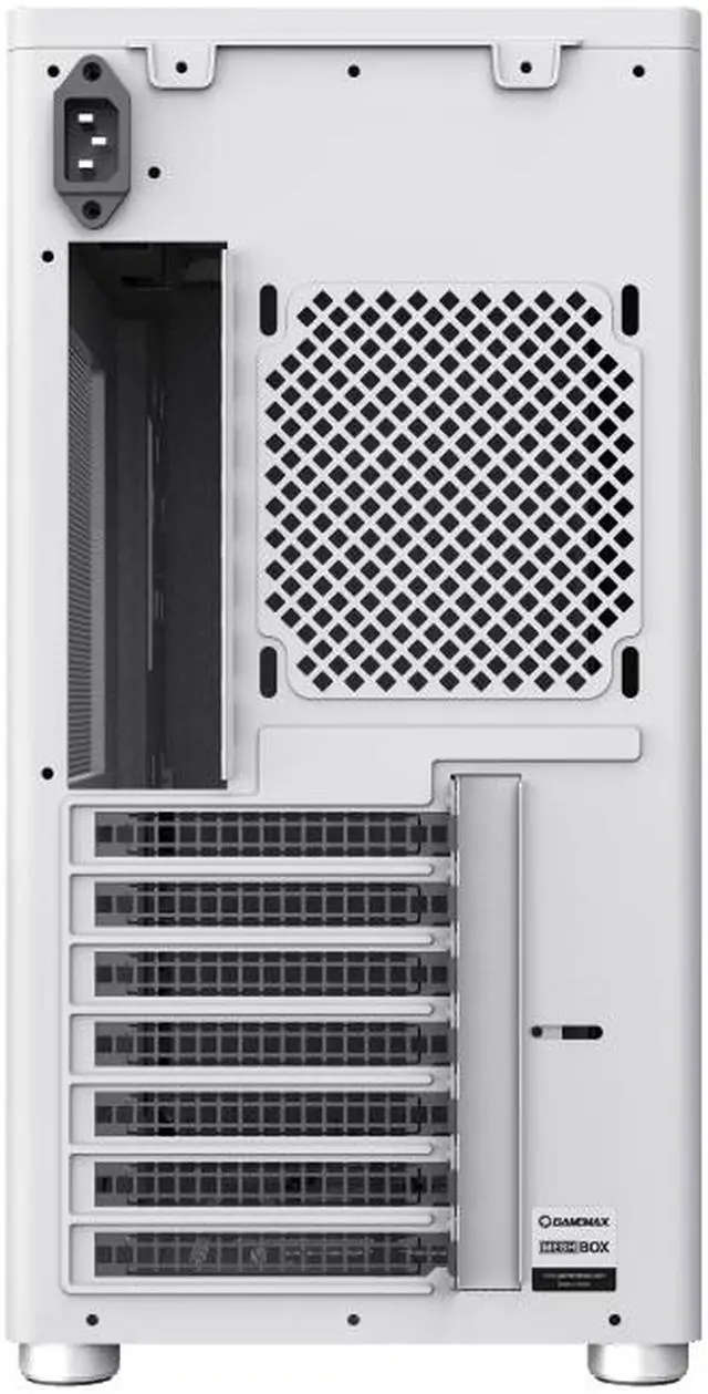 Alt view image 13 of 13 - GAMEMAX MESHBOX White ATX Deskop Chassis-Micro ATX / ATX / Mini ITX/ DTX- Fully Mesh Side Panel