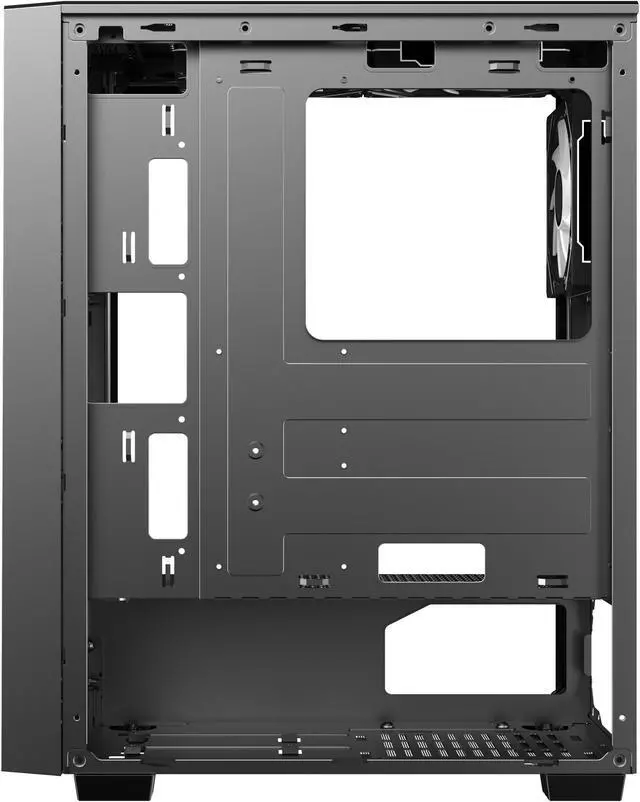 GAMEMAX Prism Premium Black Mid Tower USB3.0 Tempered Glass ATX Gaming ...