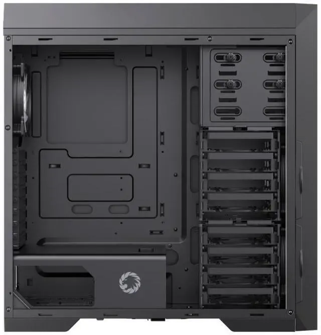 Alt view image 16 of 19 - GAMEMAX MASTER 2 Black Tempered Glass USB3.0 and Type C Full Tower ATX Computer Case w/3 x ARGB Fans (Pre-Installed), Support 4090TI GPU and 360mm AIO