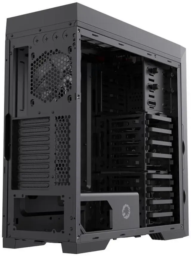 Alt view image 19 of 19 - GAMEMAX MASTER 2 Black Tempered Glass USB3.0 and Type C Full Tower ATX Computer Case w/3 x ARGB Fans (Pre-Installed), Support 4090TI GPU and 360mm AIO
