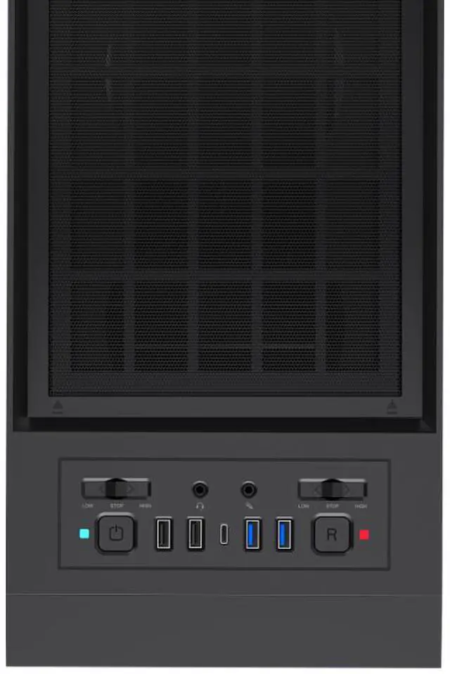 Alt view image 11 of 11 - GAMEMAX Titan Silent 2 Black USB3.0/Type C ATX Gaming Full Tower Computer Case w/3 x Silent Fans (Pre-Installed). Support 4090 GPU and 360mm AIO