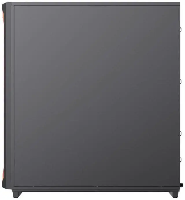 Alt view image 12 of 14 - GAMEMAX F45 BW Black USB3.0 /Type C ATX Mid Tower Gaming Computer Case w/l Tempered Glass Panel and 4 x ARGB 120mm Fans (Pre-Installed), Support 360mm AIO