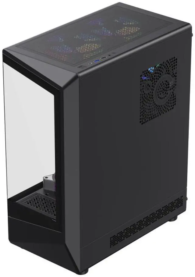 Alt view image 11 of 13 - GAMEMAX Vista COC AB Black ATX Mid Tower Case (Computer Cases - ATX Form)