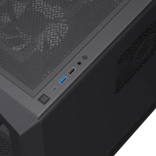 Alt view image 12 of 13 - GAMEMAX Vista COC AB Black ATX Mid Tower Case (Computer Cases - ATX Form)