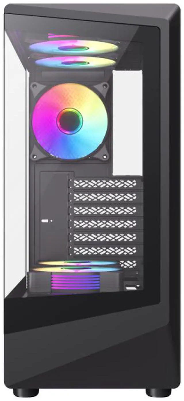 Alt view image 13 of 13 - GAMEMAX Vista COC AB Black ATX Mid Tower Case (Computer Cases - ATX Form)
