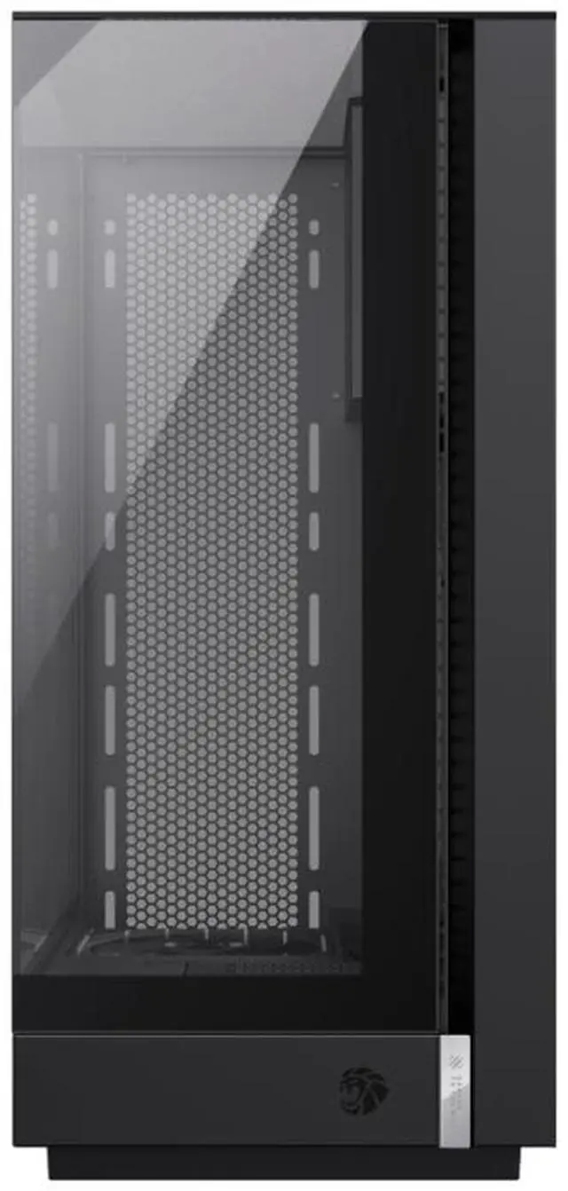 Alt view image 9 of 11 - GAMEMAX T20 BK Black case. Three-sided tempered glass offers a full, unobstructed view of your hardware. 90° rotated motherboard layout enhances airflow using the natural Stack Effect.