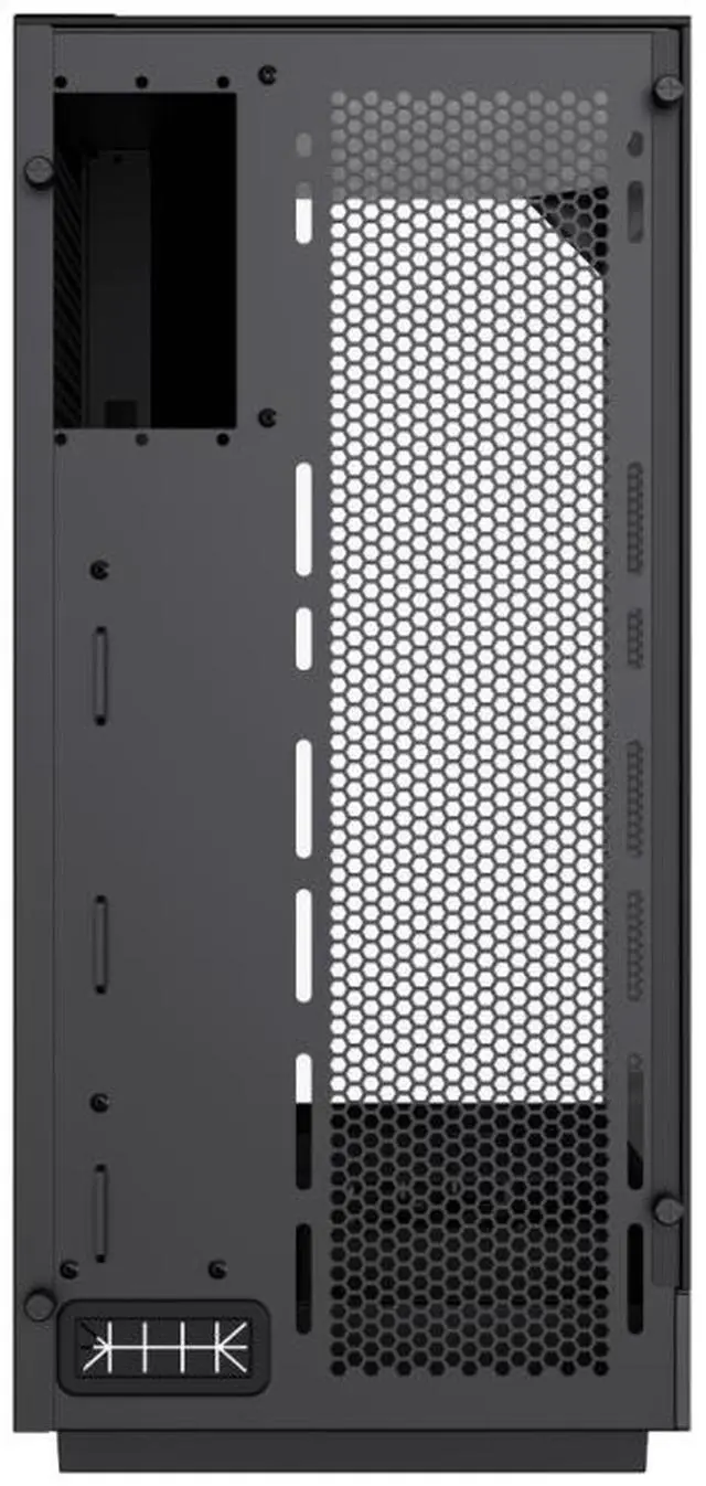 Alt view image 11 of 11 - GAMEMAX T20 BK Black case. Three-sided tempered glass offers a full, unobstructed view of your hardware. 90° rotated motherboard layout enhances airflow using the natural Stack Effect.